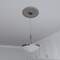 Ekena Millwork Berkshire PVC Medallion (Canopies up to 7"), 16"OD x 3 1/2"ID x 1"P, Metallic Silver Metallic CMP16BECSV - alternate 9